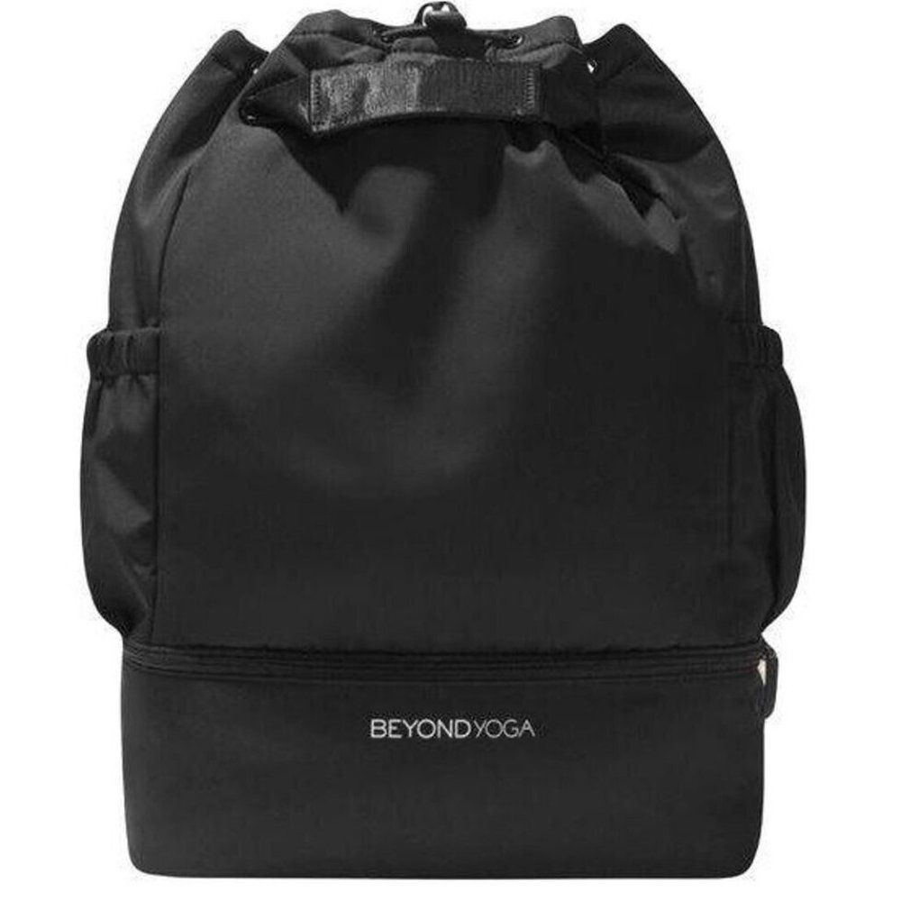Beyond Yoga Convertible Gym Bag Backpack Black Water Resistant